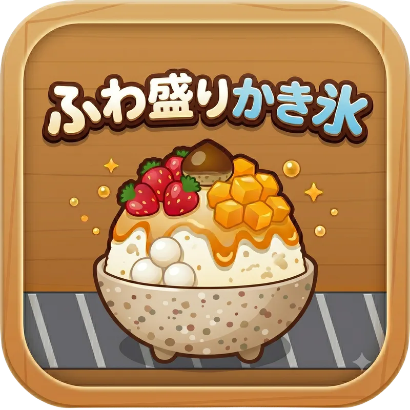 ふわ盛りかき氷